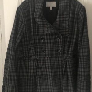 Old navy gray pea coat